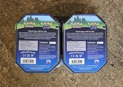 New Factory Sealed Lot Of 2 Pokemon GO Pikachu Snorlax Tins - Image 2