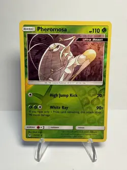 Pheromosa 11/131 SM-Forbidden Light Reverse Holo Pokemon NM/LP - Image 1