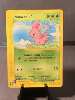 Pokemon TCG Nidoran #96/147 E-series Aquapolis WOTC VTG 2003 NM - Image 1