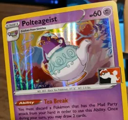 Polteageist 083/189 Holo Prize Pack Series Pokemon Play! Mint Condition - Image 1