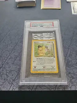Pokemon: Meowth #10 Holo Sealed Cello Pack Black Star Promo RARE - PSA 9 LOW POP - Image 3