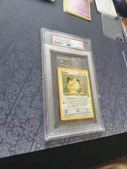 Pokemon: Meowth #10 Holo Sealed Cello Pack Black Star Promo RARE - PSA 9 LOW POP - Image 5