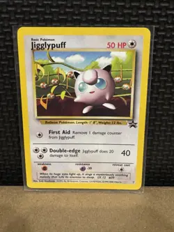 1999 Pokemon Black Star Promo WOTC Jigglypuff 7 - Ungraded - Image 1