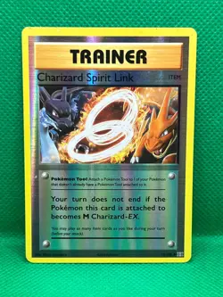 Pokemon Tcg Charizard Spirit Link 75/108 Evolutions Reverse Holo - Image 1