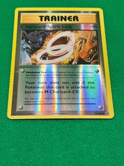 Pokemon Tcg Charizard Spirit Link 75/108 Evolutions Reverse Holo - Image 2