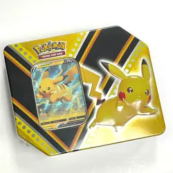 Pokemon TCG: V Powers - Pikachu V Tin - Factory Sealed - Image 1