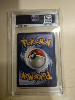 1999 Pokemon Game ARCANINE 1st Edition Shadowless English 23/102 PSA 8 NM - MINT - Image 2
