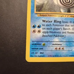 2000 Misty's Poliwrath 31/132 - Gym Heroes Non-Holo Regular Rare-Pokemon TCG- MP - Image 4