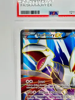2014 POKEMON XY: Skarmory EX #145 | FULL ART | PSA 6 EX-MT - Image 2