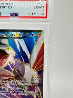 2014 POKEMON XY: Skarmory EX #145 | FULL ART | PSA 6 EX-MT - Image 3