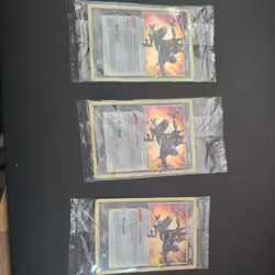 3 x Greninja Gold Star Holo (SWSH144) Pokemon Celebrations Promo Sealed - Image 1
