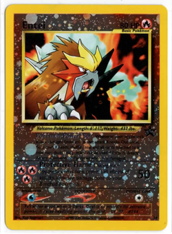 Pokemon TCG Entei Wizards Black Star Promos 34 Holo Promo - Image 1