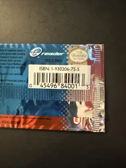 Pokemon Vintage EX Ruby & Sapphire Booster Pack Factory Sealed - Sceptile Art - Image 3