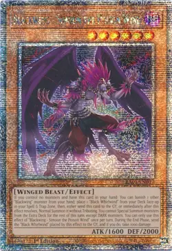 Blackwing - Simoon the Poison Wind (Quarter Century Secret Rare) - 1st Editio... - Image 1