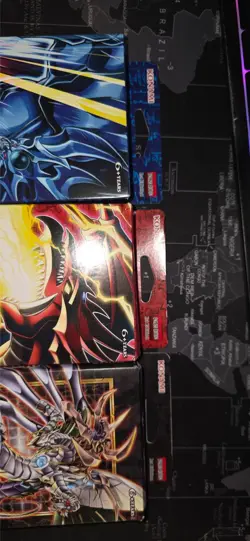 YuGiOh EGYPTIAN GOD DECK: SLIFER & OBELISK & Cyber Strike Structure Deck 1st Ed - Image 2