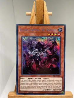 Blazing Cartesia, The Virtuous - Prismatic Secret Rare 1st MP23-EN162 NM YuGiOh - Image 1