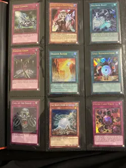Yu-Gi-Oh 9 Card Lot Legendary Collection Kaiba - Image 1