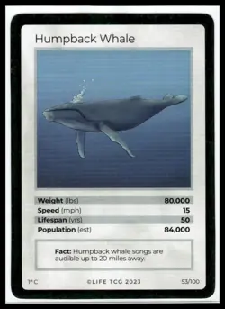 Life TCG 1st First Edition Mammals Common Cards 51-100 NM Pick Your Card TCG - Image 4