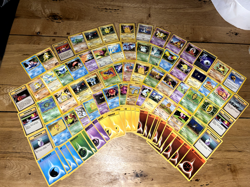 85 Pokemon WOTC Cards Bulk Lot - Rare Base, Jungle, Fossil, Pikachu, Dratini - Image 1