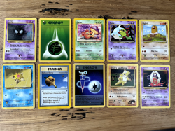 85 Pokemon WOTC Cards Bulk Lot - Rare Base, Jungle, Fossil, Pikachu, Dratini - Image 3