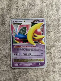 Pokemon TCG Cresselia LV.X Holo Ultra Rare Card 103/106 Great Encounters - Image 1