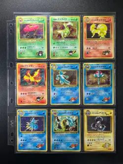 100% Complete! Gym Heroes 96/96 Old Back Japanese Pokemon Cards - Image 2