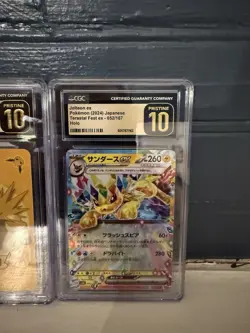 Lot Graded Pokemon Cards Holo Korean Japanese English CGC 10 - Image 4