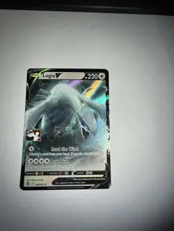 Pokemon Lugia v Ultra Rare Prize Pack Series Cards 138/195 - Image 1