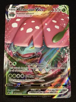 Venusaur VMAX SWSH102 SWSH: Sword & Shield Promo Cards Holo - Image 1
