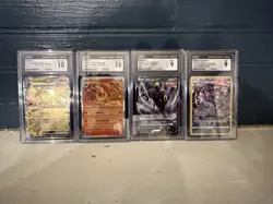 Lot Graded Pokemon Cards Holo Japanese English CGC 10 - Image 1
