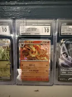 Lot Graded Pokemon Cards Holo Japanese English CGC 10 - Image 3