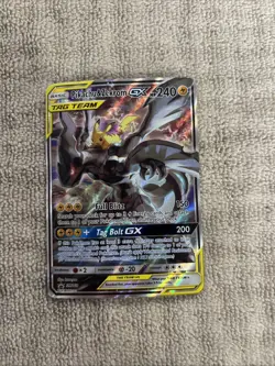 Pokemon Pikachu & Zekrom GX Black Star Promo TCG Card Full Art SM168 - Image 1