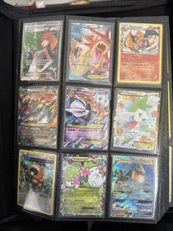 Pokemon Card Binder Collection Lot 350+ Cards Holos WOTC BW XY Mega M EX Vintage - Image 1
