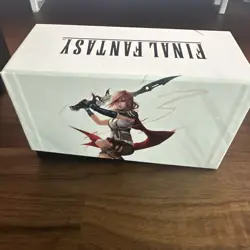 MTG Final Fantasy Empty Bundle Storage Box - Collector Card Organizer - Image 2