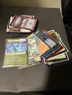 200+ MAGIC THE GATHERING BULK CARD LOT - Image 1