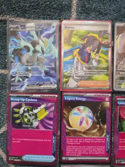 Job Lot 12x Pokemon TCG Card Game Bundle Full Art Illustration Rare Scarlet - Image 2