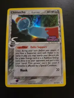 Pokemon TCG Card 2006 EX Holon Phantoms - Chimecho 37/110 Reverse Holo - Image 1