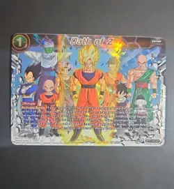 Oath of Z Ultimate Squad BT17-149 Secret Rare Dragon Ball Super Card Game - Image 1