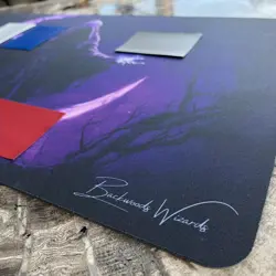 Necromancer - Unstitched - Magic Card Playmat - MTG Game Mat - 24" x 14" NEW - Image 2