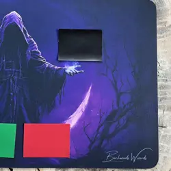 Necromancer - Unstitched - Magic Card Playmat - MTG Game Mat - 24" x 14" NEW - Image 4