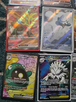 Job Lot 12x Pokemon TCG Card Game Bundle Full Art Illustration Rare Scarlet - Image 4
