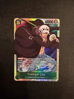 Trafalgar Law OP01-047 SR One Piece Romance Dawn Card NM - Image 1