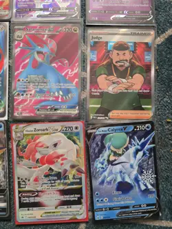 Job Lot 12x Pokemon TCG Card Game Bundle Full Art Illustration Rare Scarlet - Image 5