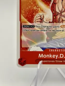 Pre Errata Monkey.D.Luffy (Promotion Pack 2022) P-001 One Piece Promotion Card - Image 5
