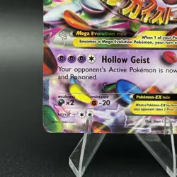 M Gengar EX XY166 - XY Black Star Promo 2016 - Mega Pokemon Cards TCG - MP - Image 5