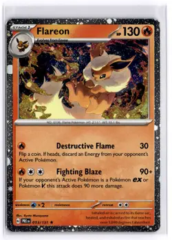 Flareon - (Cosmos Holo) Miscellaneous Cards & Products 013/131 Pokemon Miscellan - Image 1