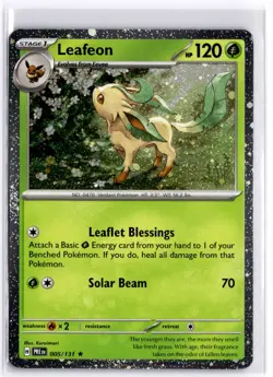 Leafeon - (Cosmos Holo) Miscellaneous Cards & Products 005/131 Pokemon Miscell - Image 1