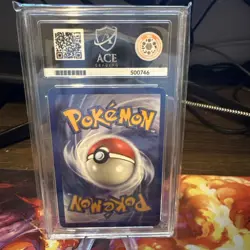1999 Pokemon TCG Charizard Base Set Holo Rare Card 4/102 Ace 4 VG - Image 2