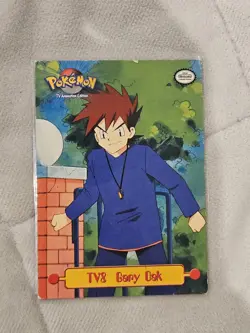 Pokemon Topps Gary Oak TV8 Non-Holo Card 1999 Series 1 - Image 1
