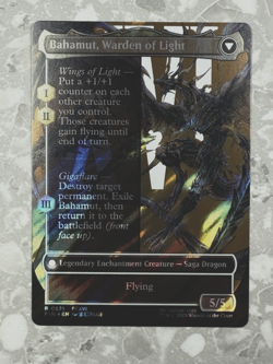 Dion, Bahamut's Dominant (Borderless) (Surge Foil) #521 MTG Final Fantasy FIN X1 - Image 2